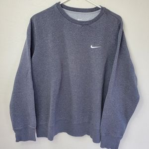 Gray Nike Crew Sweatshirt